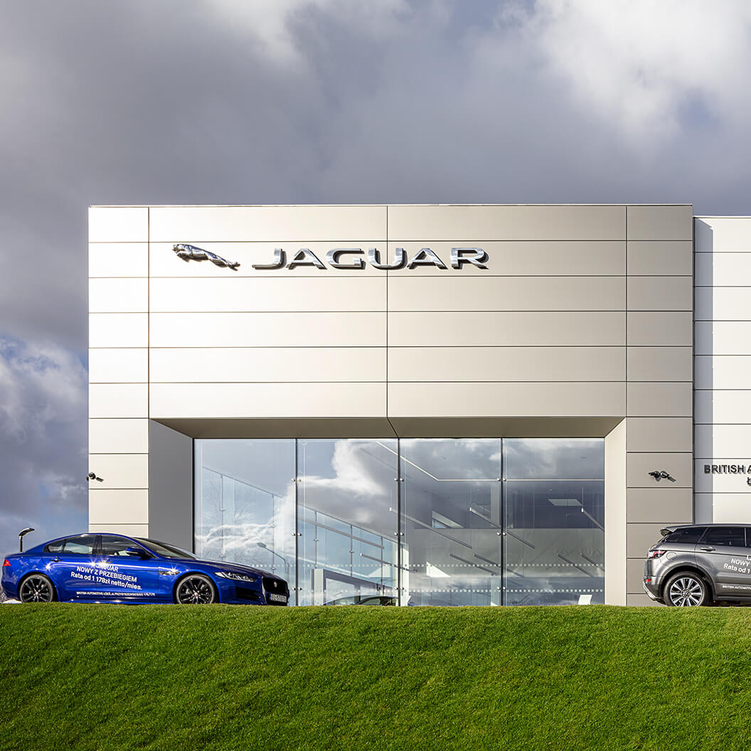 Salon samochodowy Jaguar Land Rover w Łodzi KlimEko
